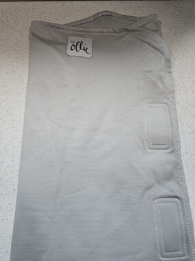 The Ollie Light Gray Swaddle Wrap